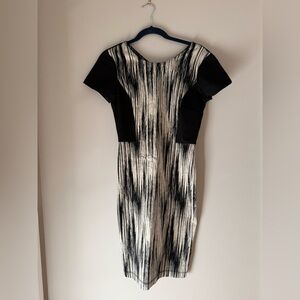 10 Crosby Derek Lam Black and White Dress